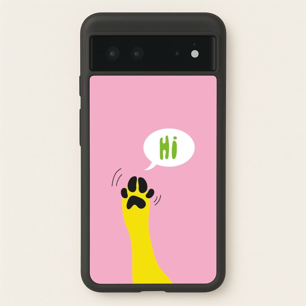 Hi - Dog Patterns - Dog Patterns Phone Case for Google Pixel 6
