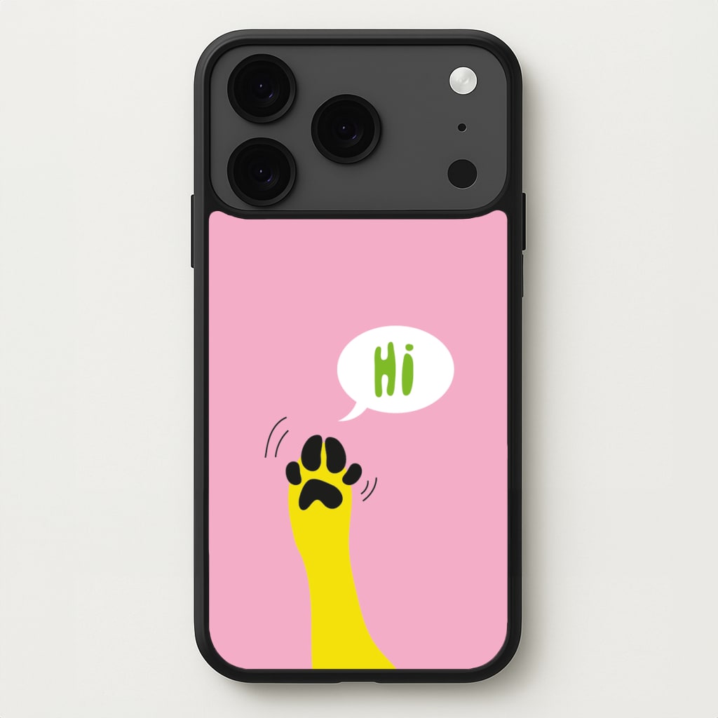 Hi - Dog Patterns Phone Case for iPhone 17 Pro