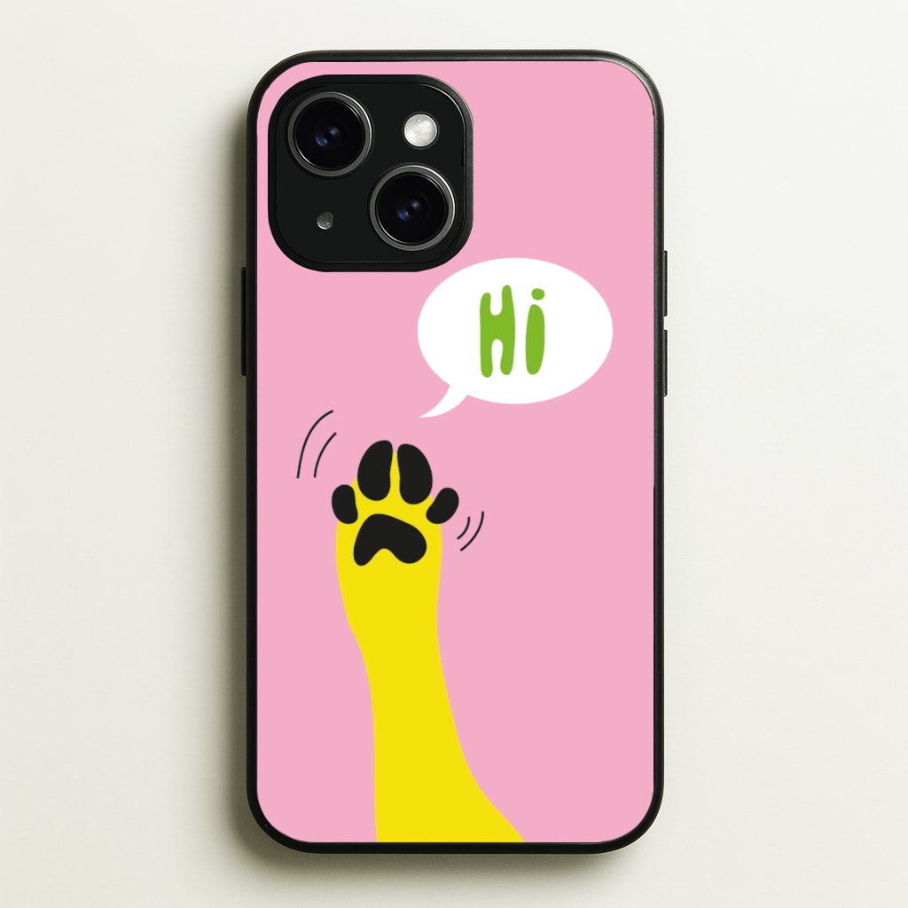 Hi - Dog Patterns - Dog Patterns Phone Case for iPhone 15 Plus