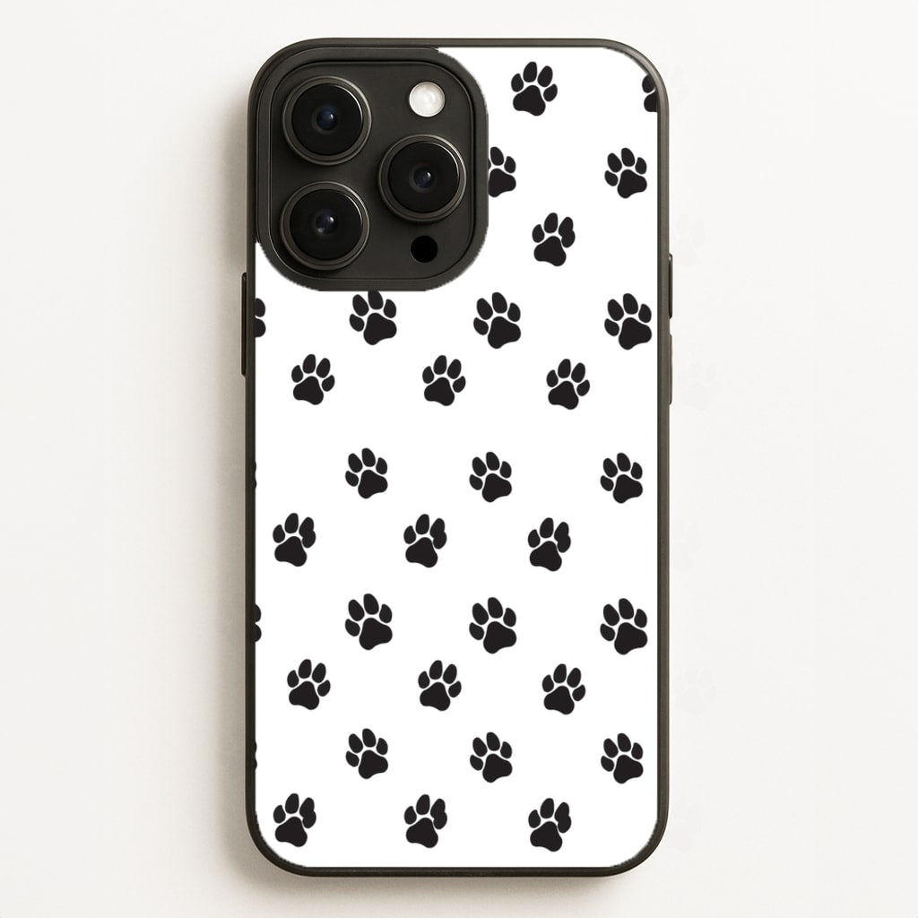 Paw pattern - Dog Patterns - Dog Patterns Phone Case for iPhone 16 Pro Max