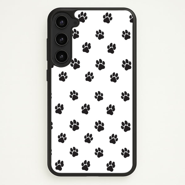 Paw pattern - Dog Patterns - Dog Patterns Phone Case for Galaxy S23