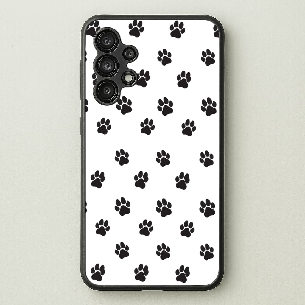 Paw pattern - Dog Patterns - Dog Patterns Phone Case for Galaxy A13