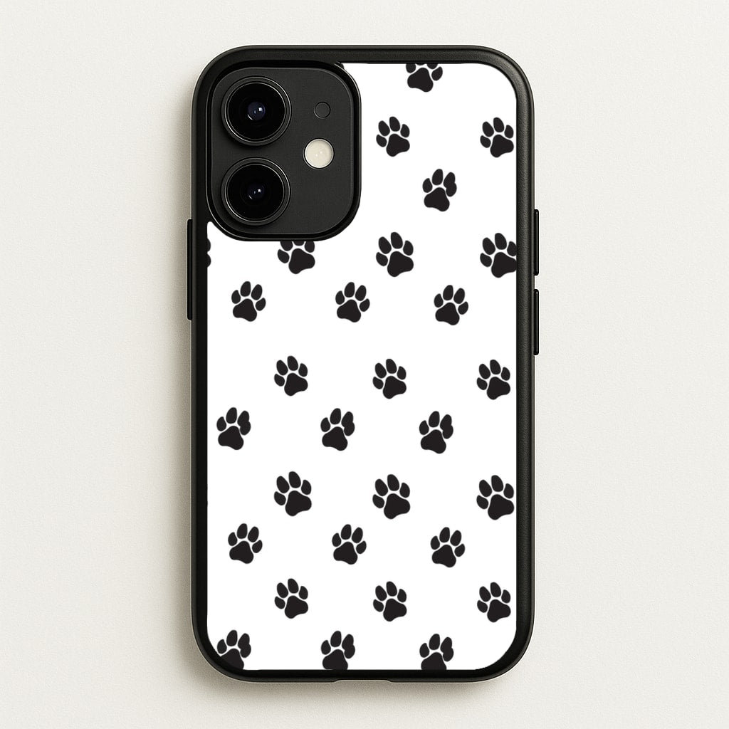 Paw pattern - Dog Patterns - Dog Patterns Phone Case for iPhone 12 / 12 Pro
