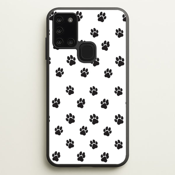Paw pattern - Dog Patterns - Dog Patterns Phone Case for Galaxy A21s