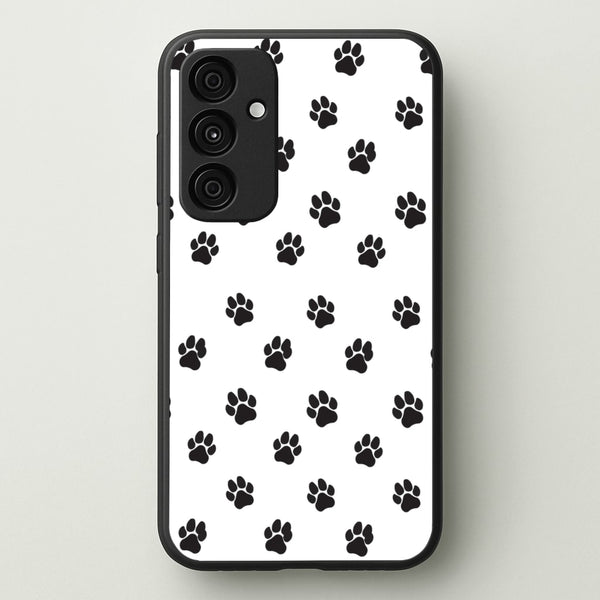Paw pattern - Dog Patterns - Dog Patterns Phone Case for Galaxy A35