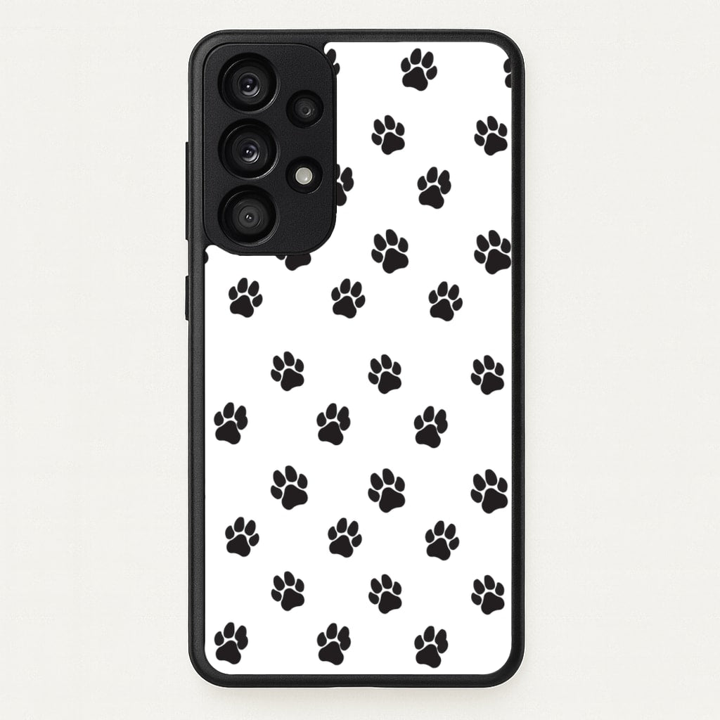 Paw pattern - Dog Patterns - Dog Patterns Phone Case for Galaxy A53