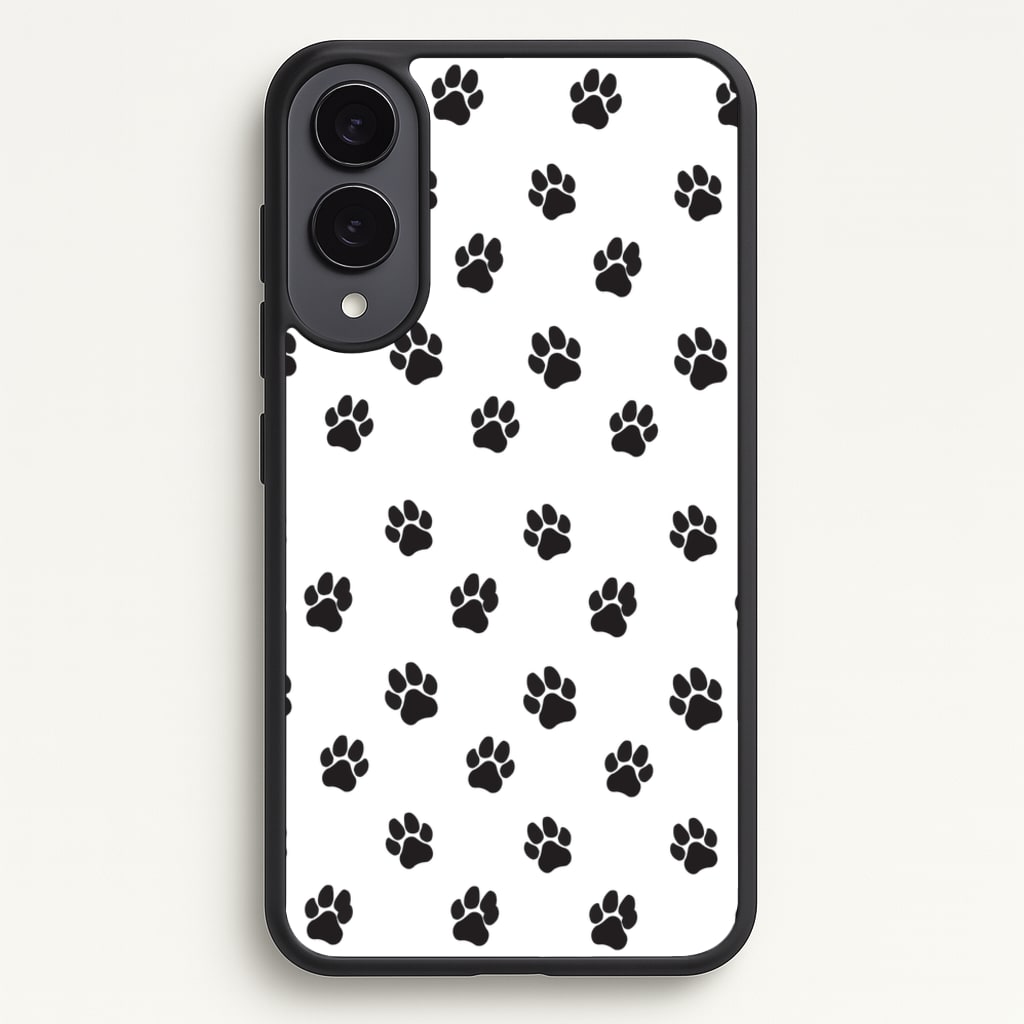 Paw pattern - Dog Patterns - Dog Patterns Phone Case for Galaxy S25 Edge