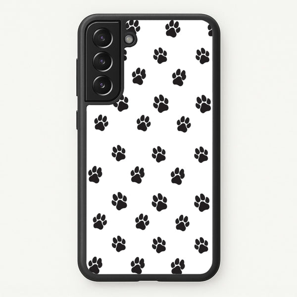 Paw pattern - Dog Patterns - Dog Patterns Phone Case for Galaxy S22