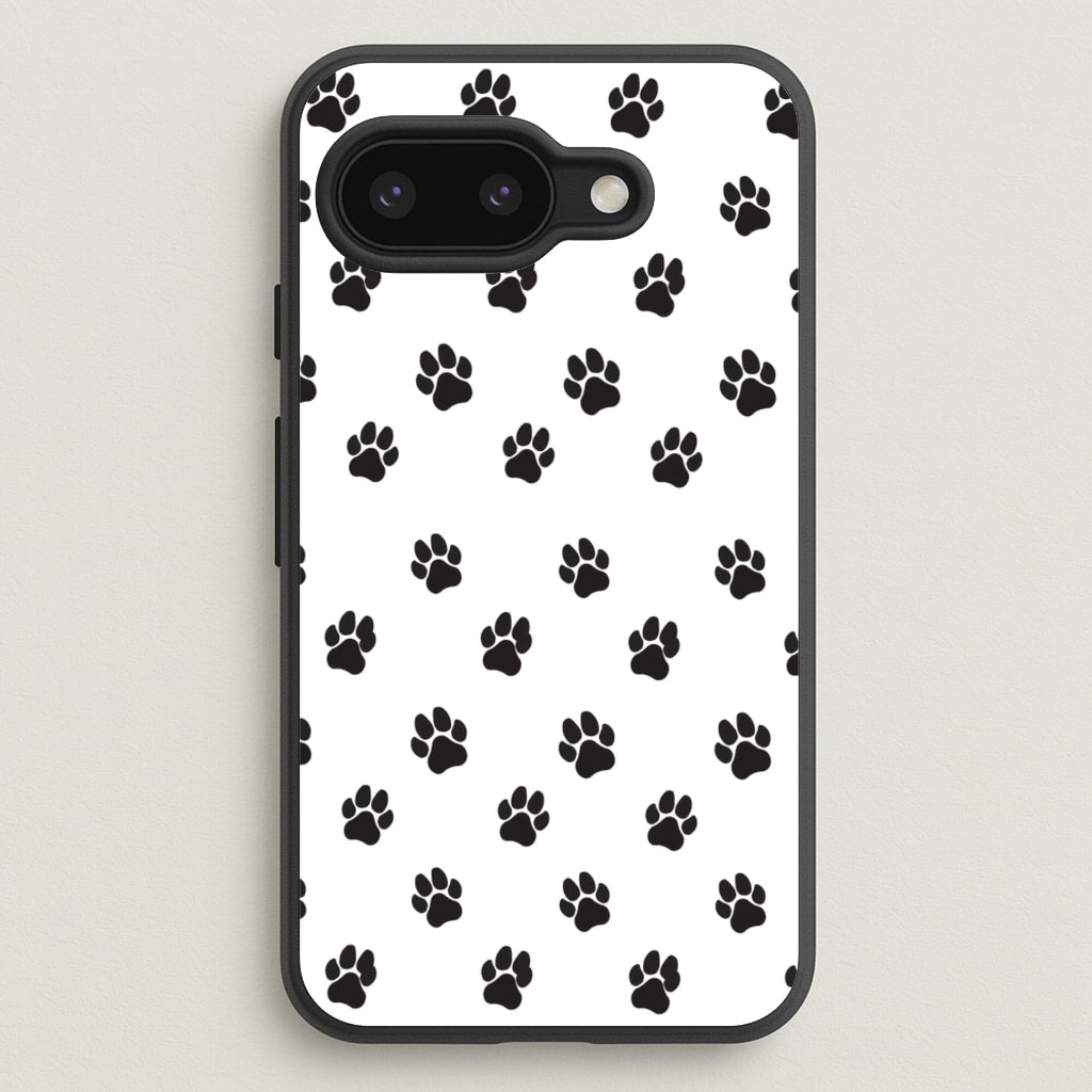Paw pattern - Dog Patterns - Dog Patterns Phone Case for Google Pixel 9a