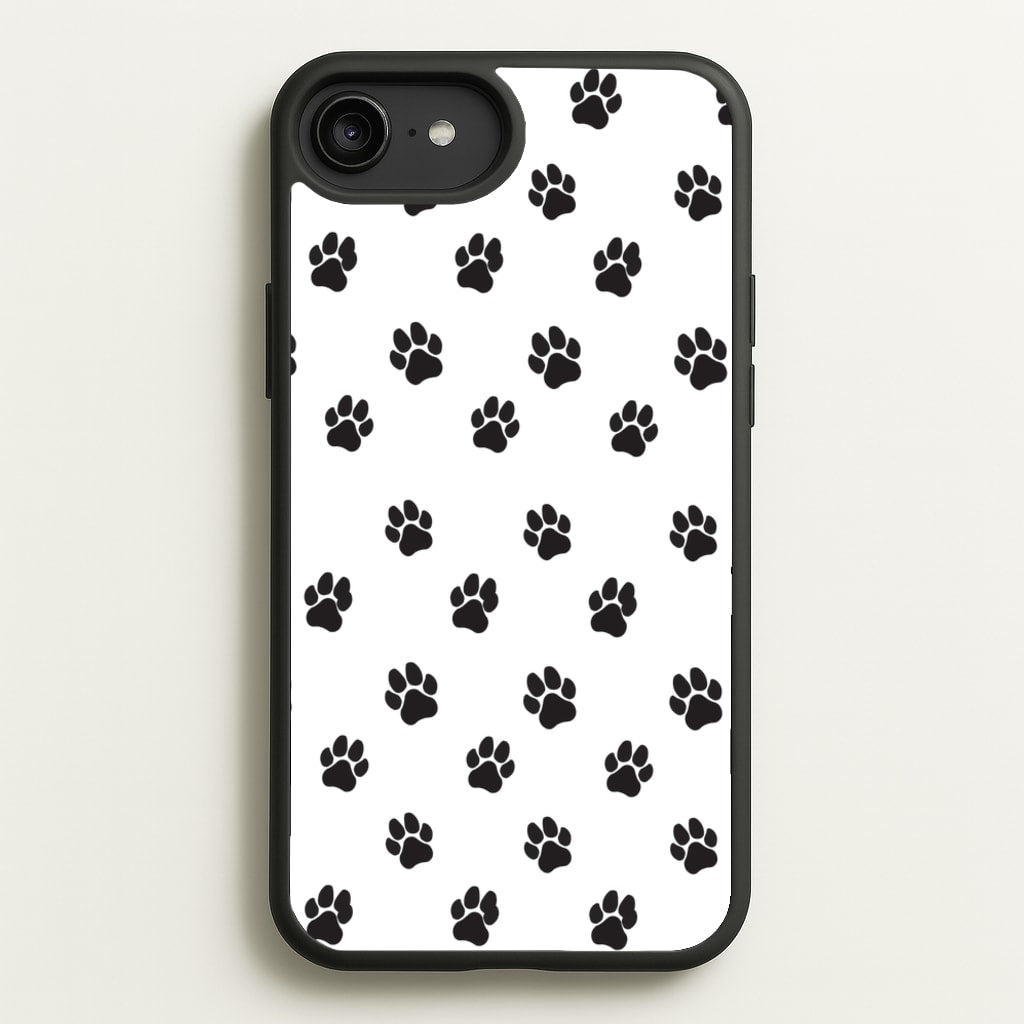 Paw pattern - Dog Patterns - Dog Patterns Phone Case for iPhone 6 Plus / 7 Plus / 8 Plus