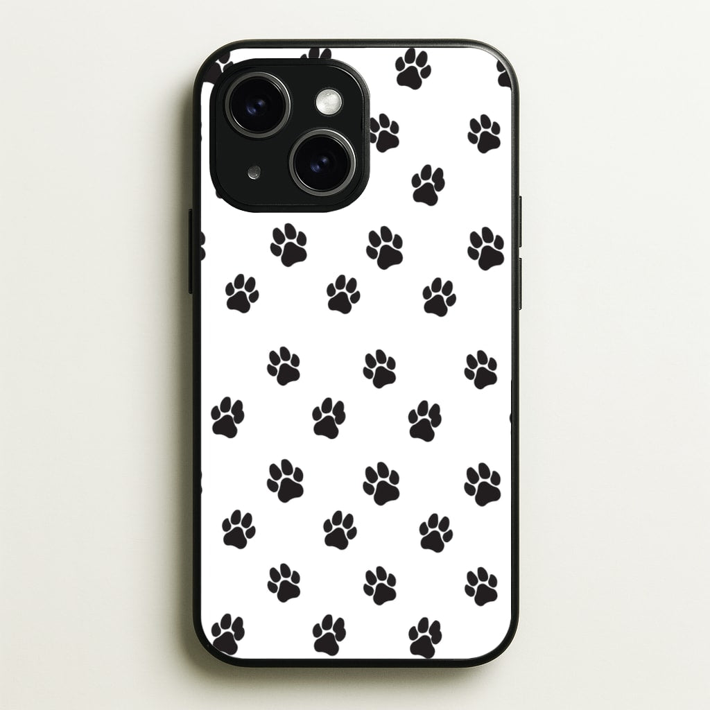 Paw pattern - Dog Patterns - Dog Patterns Phone Case for iPhone 14 Plus