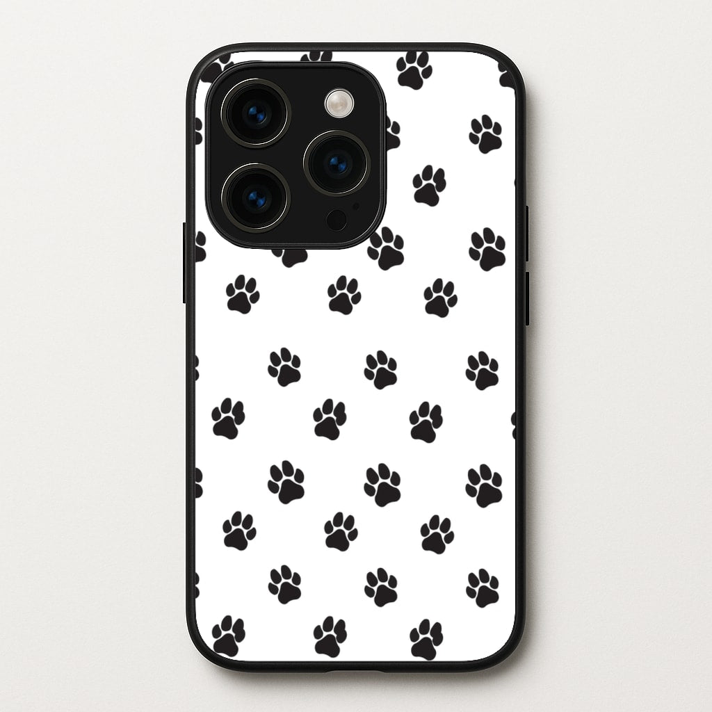 Paw pattern - Dog Patterns - Dog Patterns Phone Case for iPhone 15 Pro