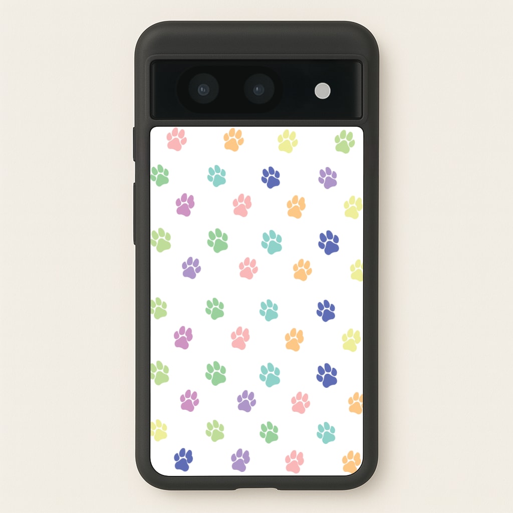 Coloured patterns - Dog Patterns  - Dog Patterns Phone Case for Google Pixel 8a