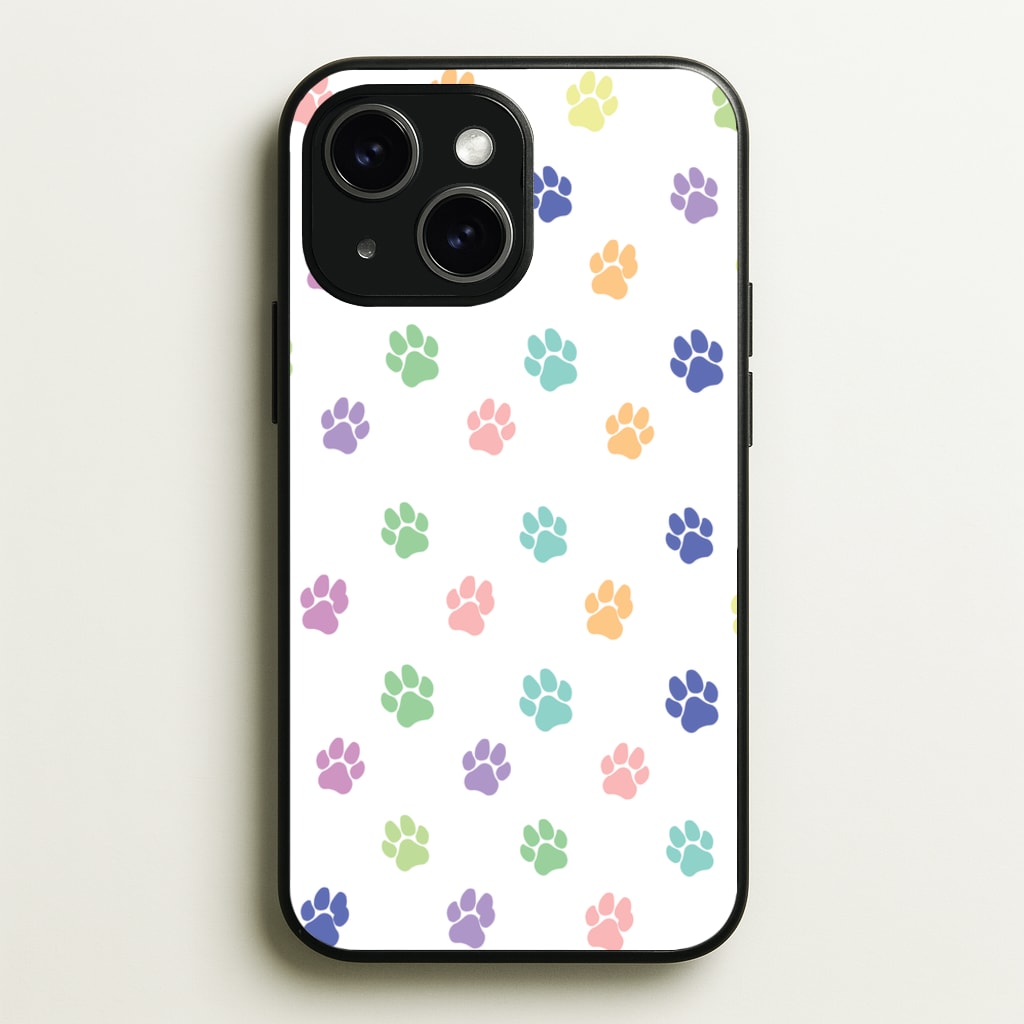 Coloured patterns - Dog Patterns - Dog Patterns Phone Case for iPhone 15