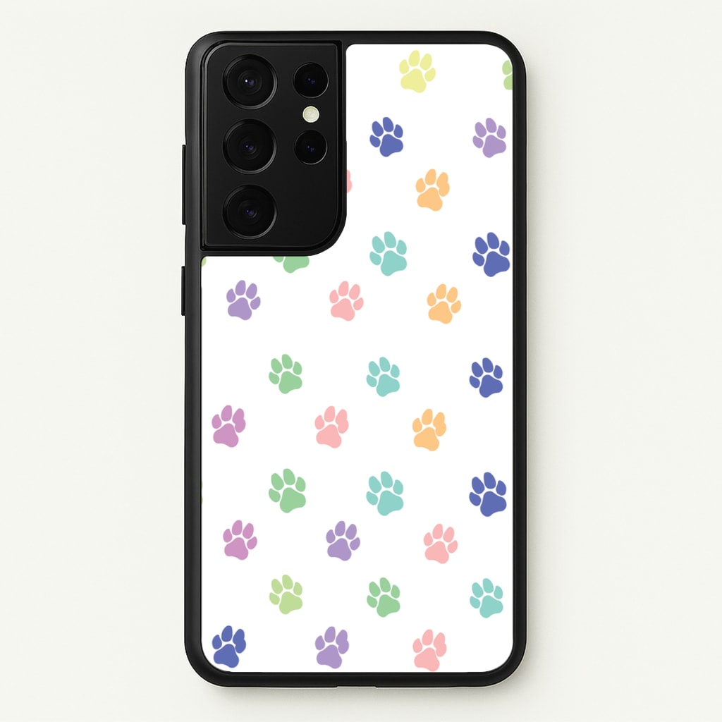 Coloured patterns - Dog Patterns - Dog Patterns Phone Case for Galaxy S21 Ultra
