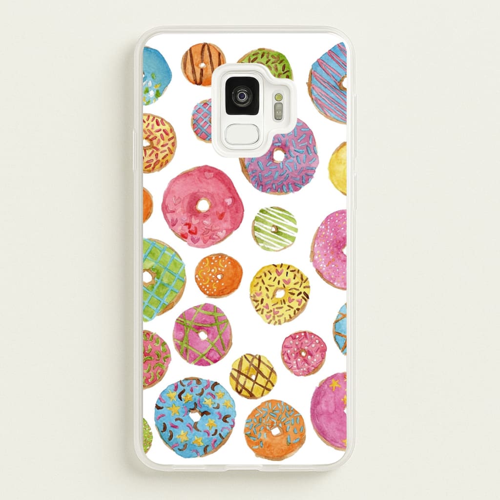 Dougnut Pattern - Phone Case for Galaxy S9