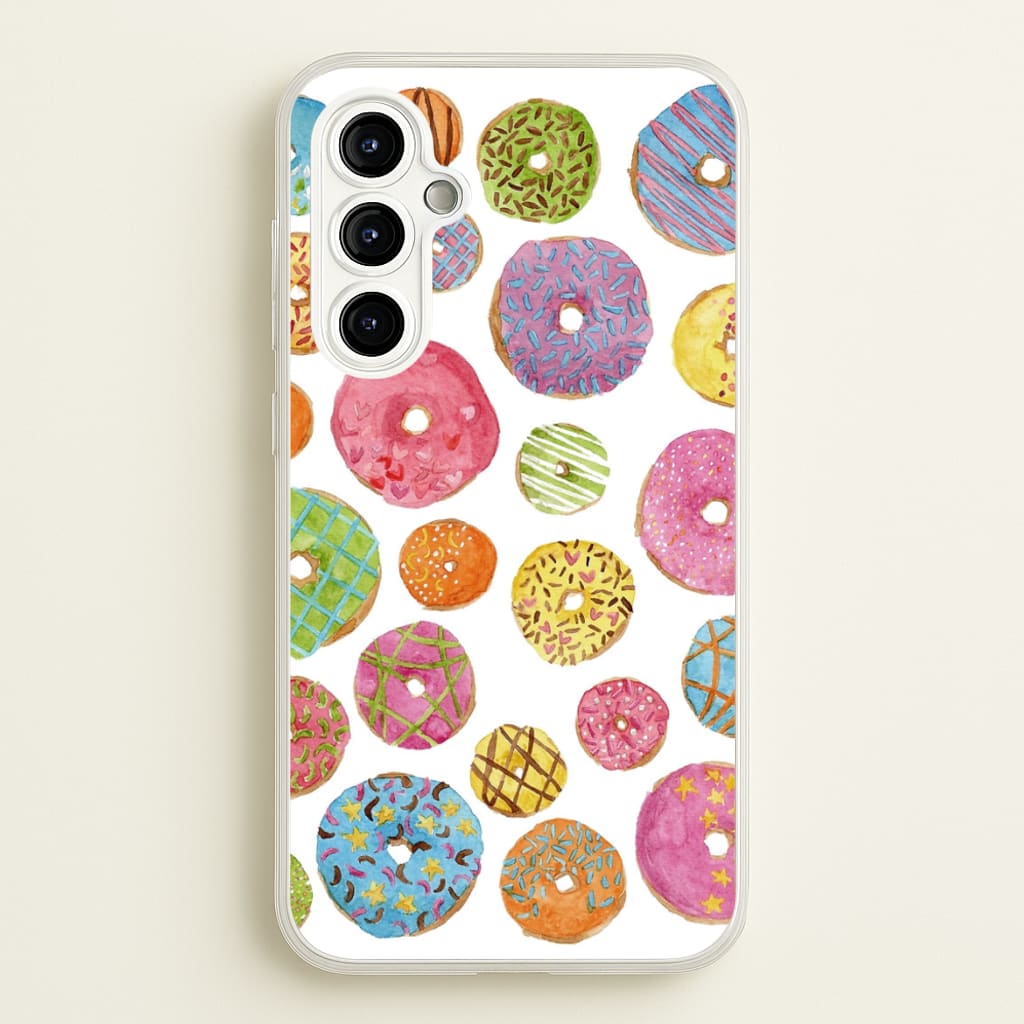 Dougnut Pattern - Phone Case for Galaxy A54