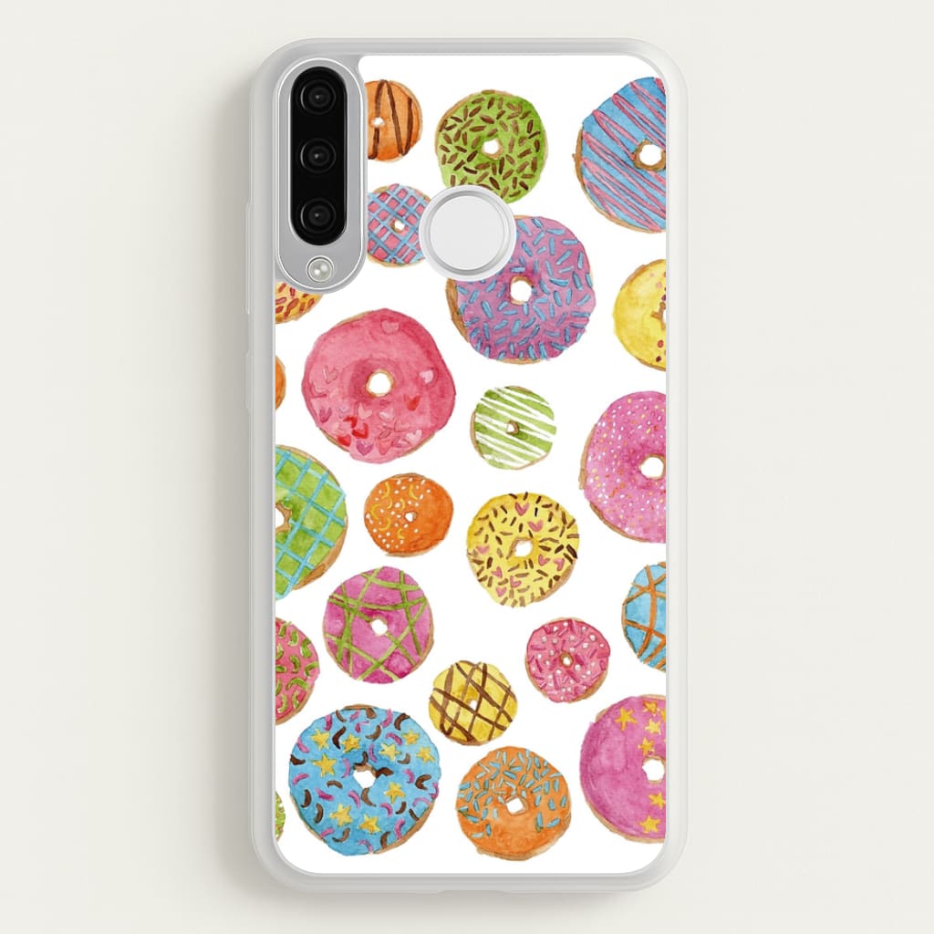 Dougnut Pattern - Phone Case for Huawei P30 Lite