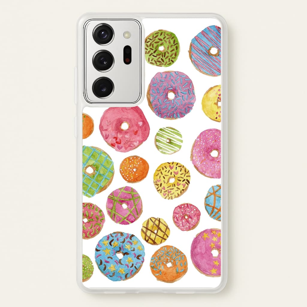 Dougnut Pattern - Phone Case for Galaxy Note 20 Ultra