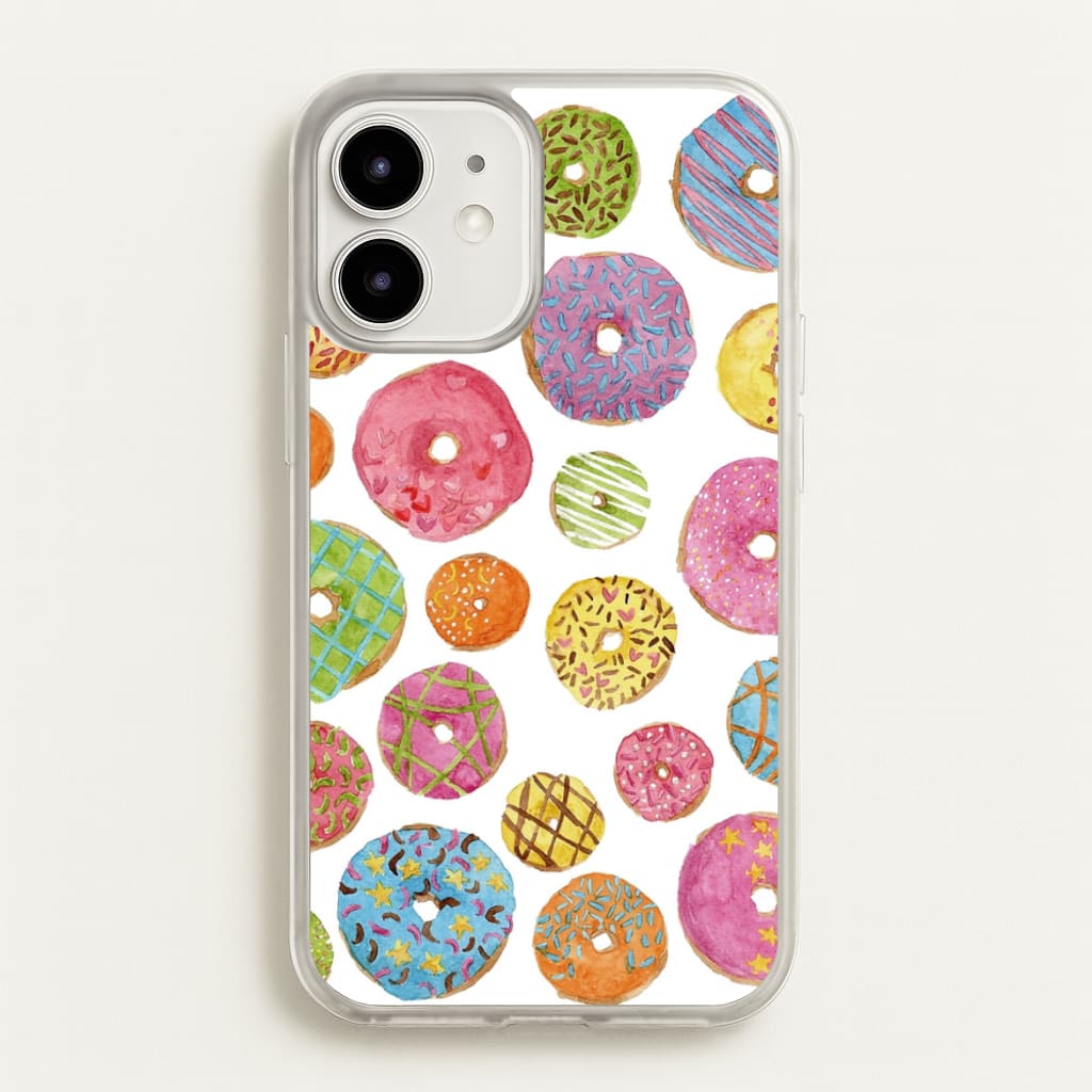 Dougnut Pattern - Phone Case for iPhone 12 Mini