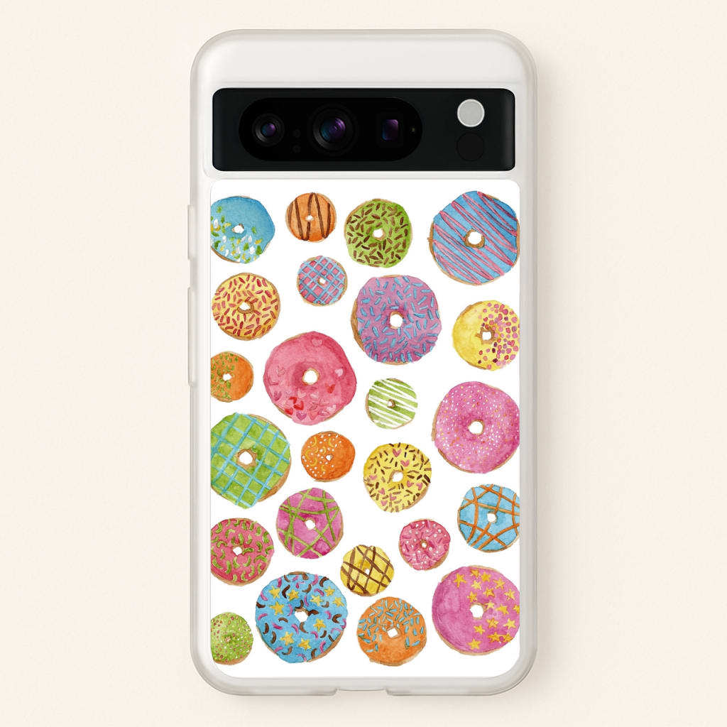 Dougnut Pattern - Phone Case for Google Pixel 8 Pro