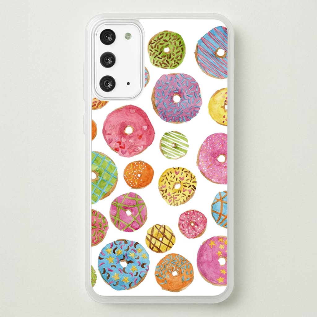 Dougnut Pattern - Phone Case for Galaxy Note 20