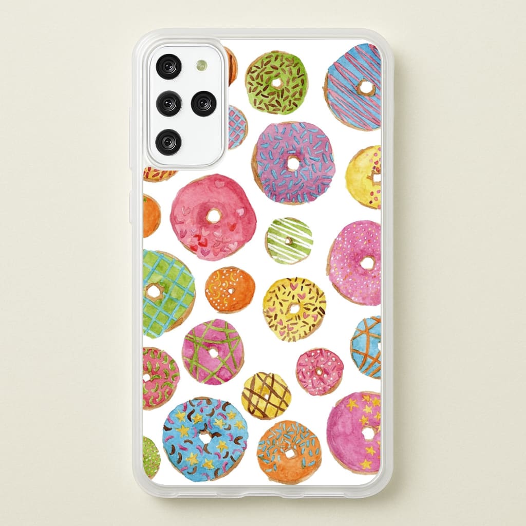 Dougnut Pattern - Phone Case for Galaxy S20 Plus