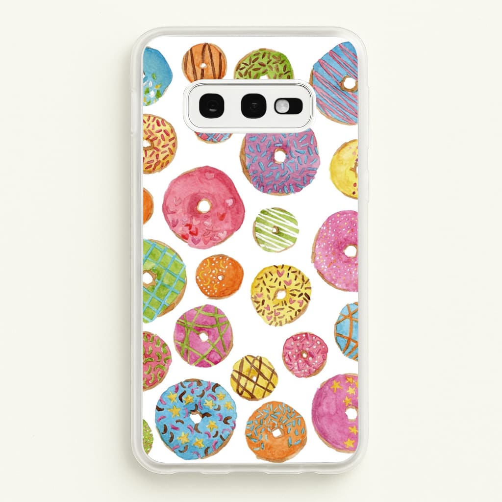 Dougnut Pattern - Phone Case for Galaxy S10e