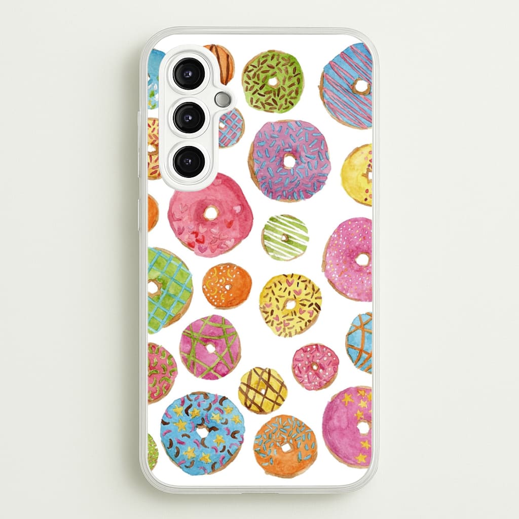 Dougnut Pattern - Phone Case for Galaxy A14