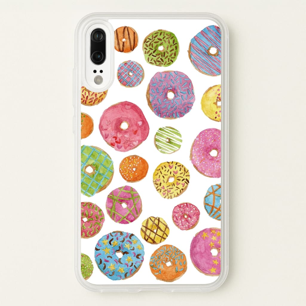 Dougnut Pattern - Phone Case for Huawei P20
