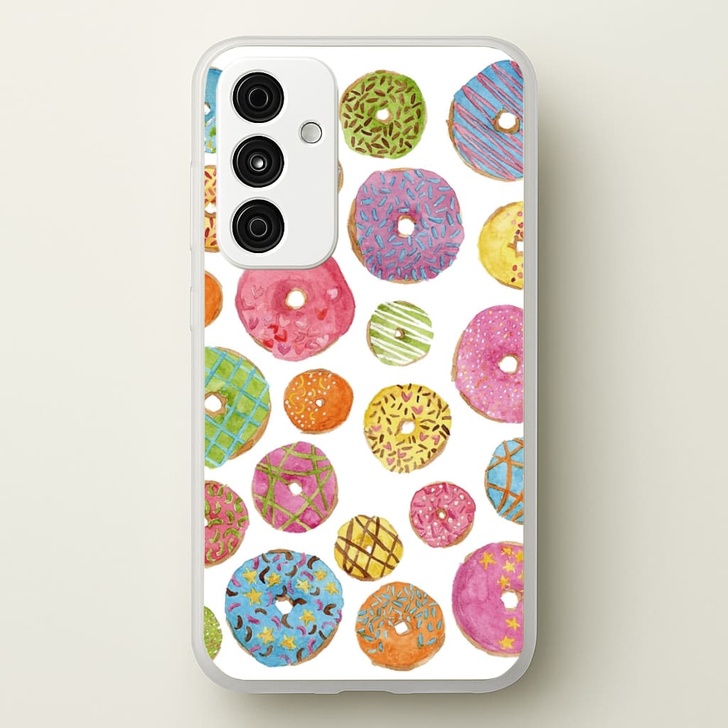 Dougnut Pattern - Phone Case for Galaxy A35