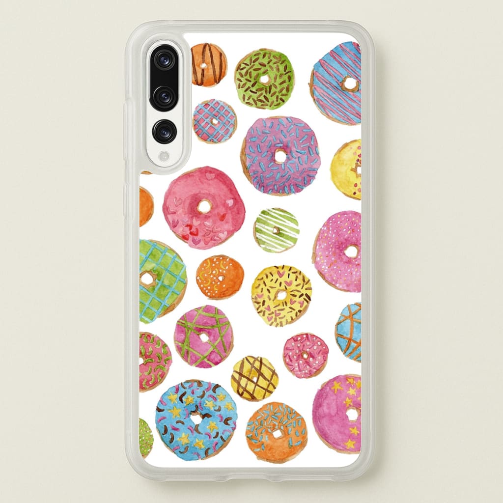 Dougnut Pattern - Phone Case for Huawei P20 Pro