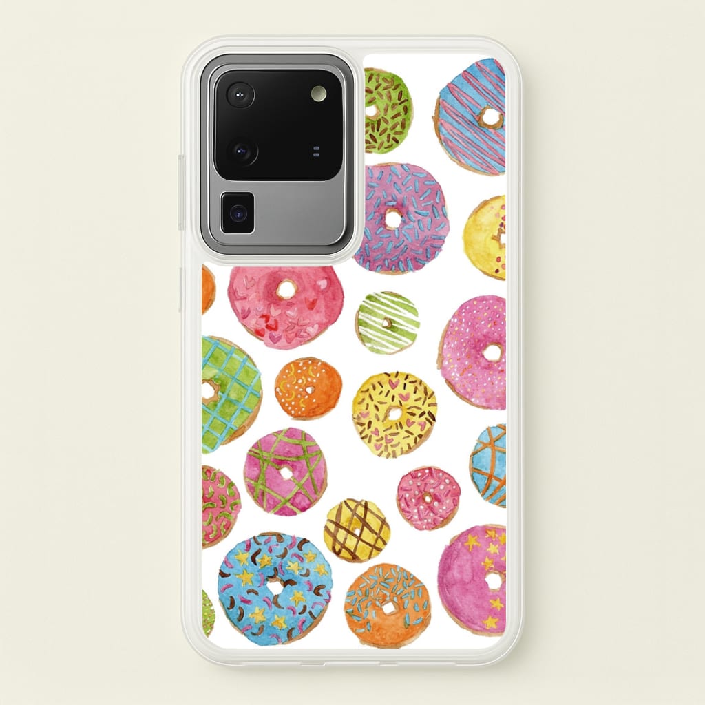 Dougnut Pattern - Phone Case for Galaxy S20 Ultra