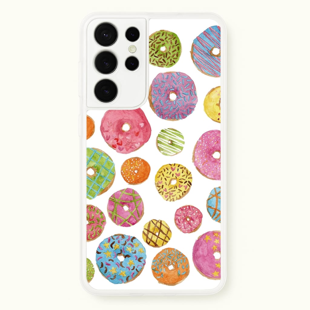 Dougnut Pattern - Phone Case for Galaxy S21 Ultra