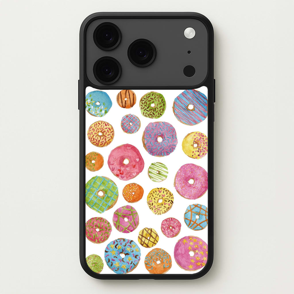 Dougnut Pattern Phone Case for iPhone 17 Pro