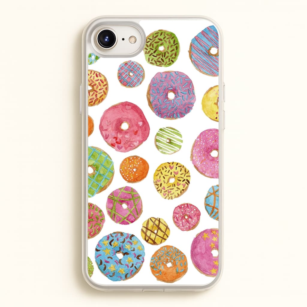 Dougnut Pattern - Phone Case for iPhone 6 / 7 / 8 / SE