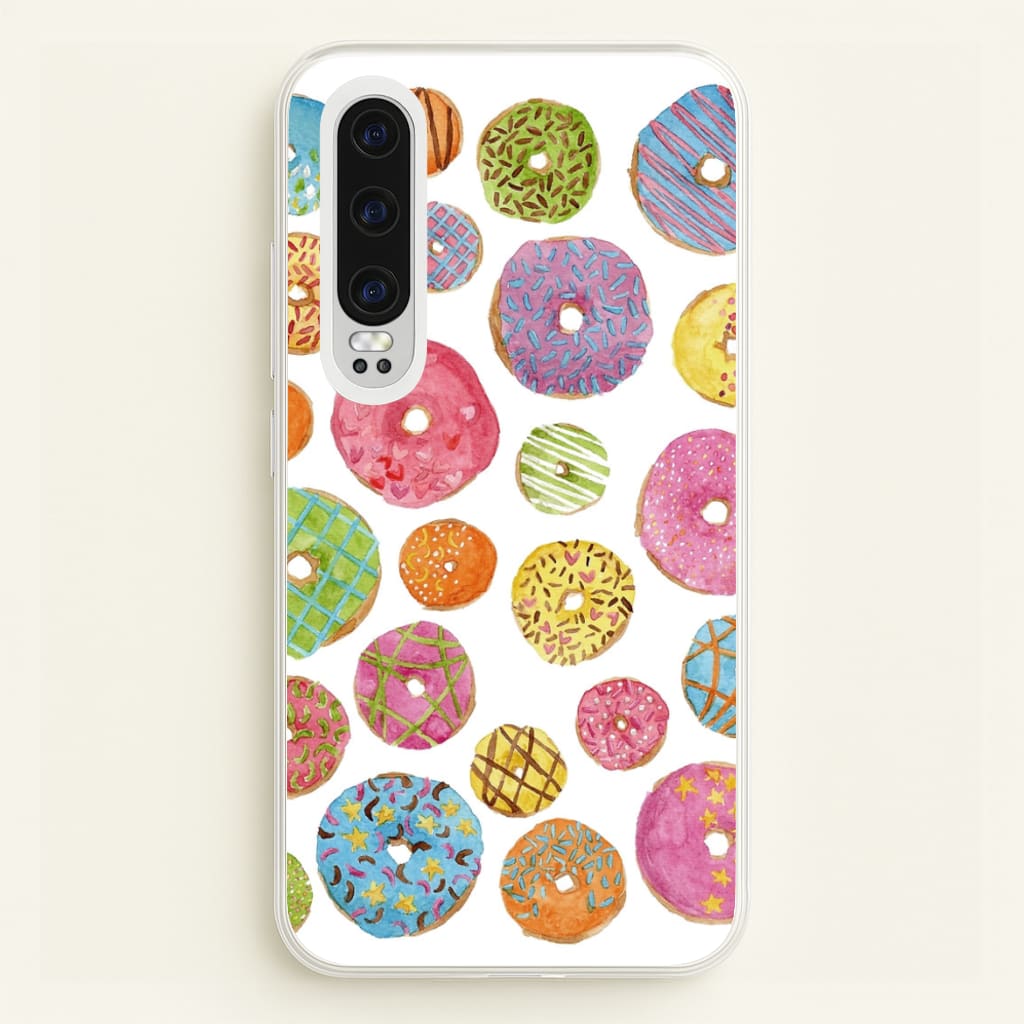 Dougnut Pattern - Phone Case for Huawei P30