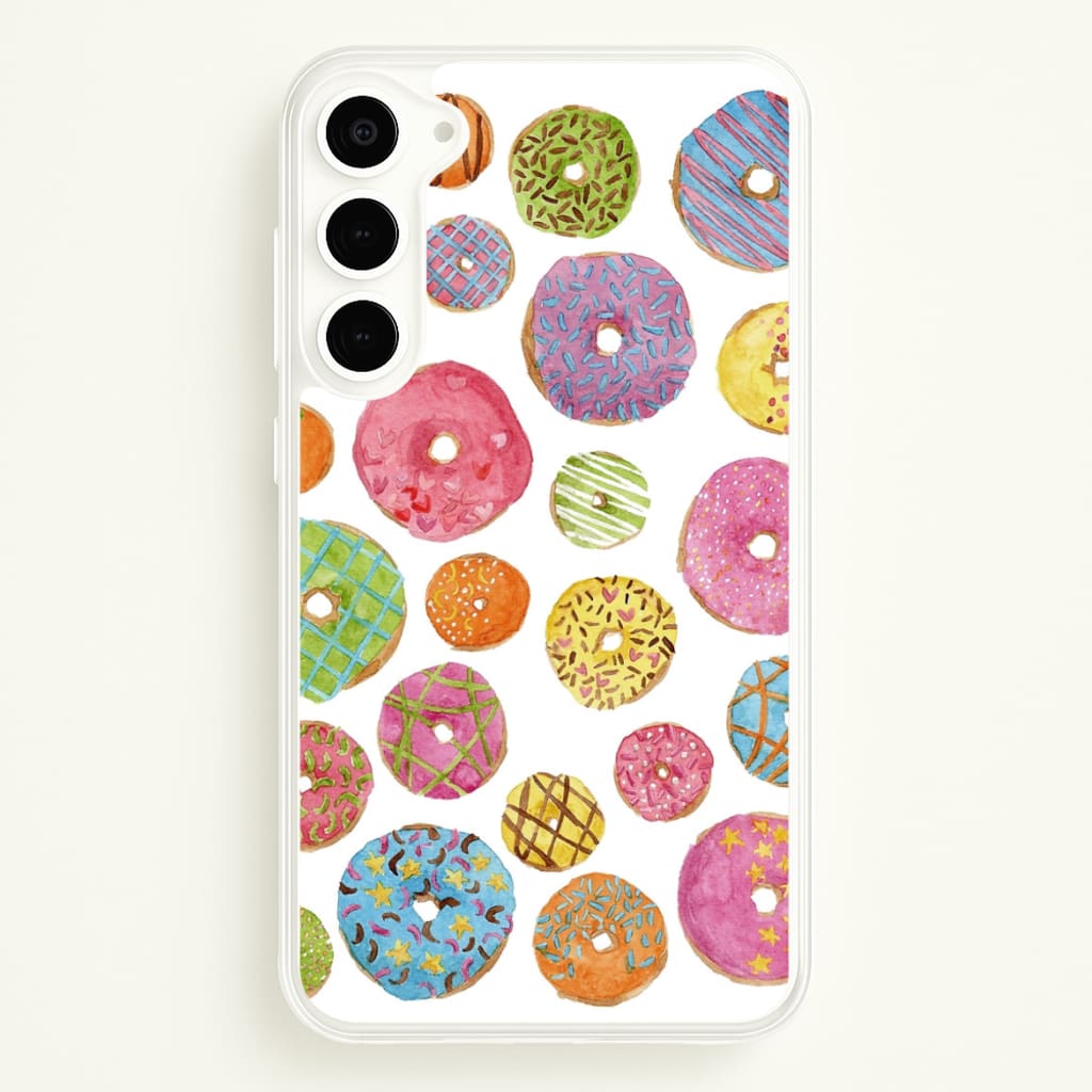 Dougnut Pattern - Phone Case for Galaxy S23