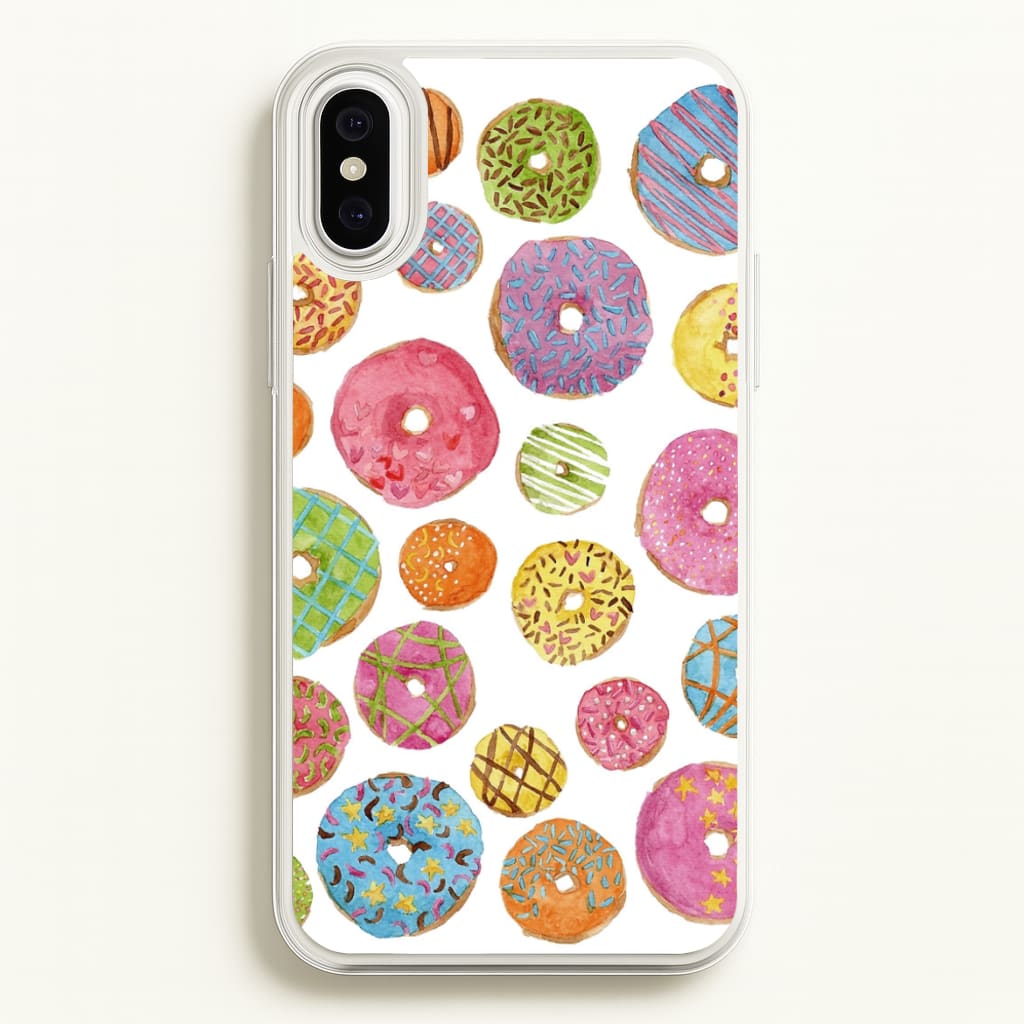 Dougnut Pattern - Phone Case for iPhone XS Max