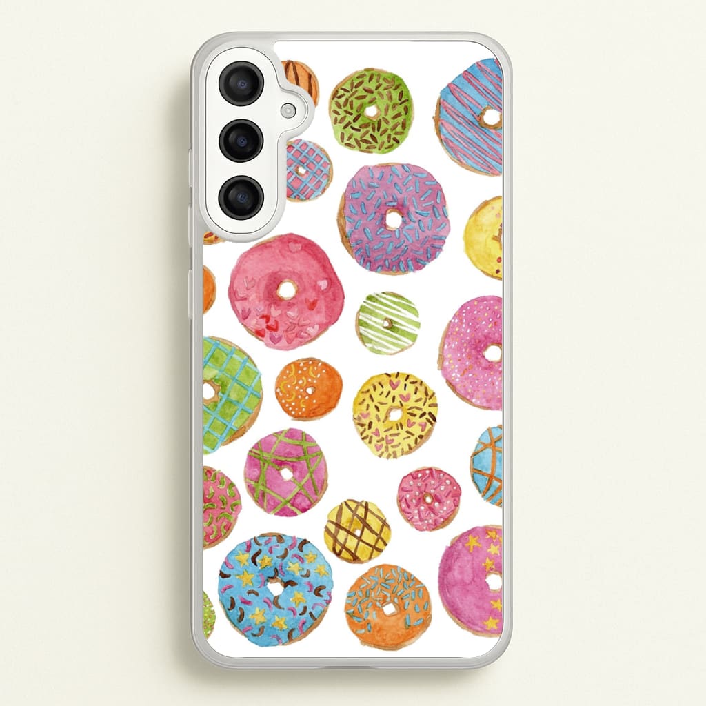 Dougnut Pattern - Phone Case for Galaxy A34