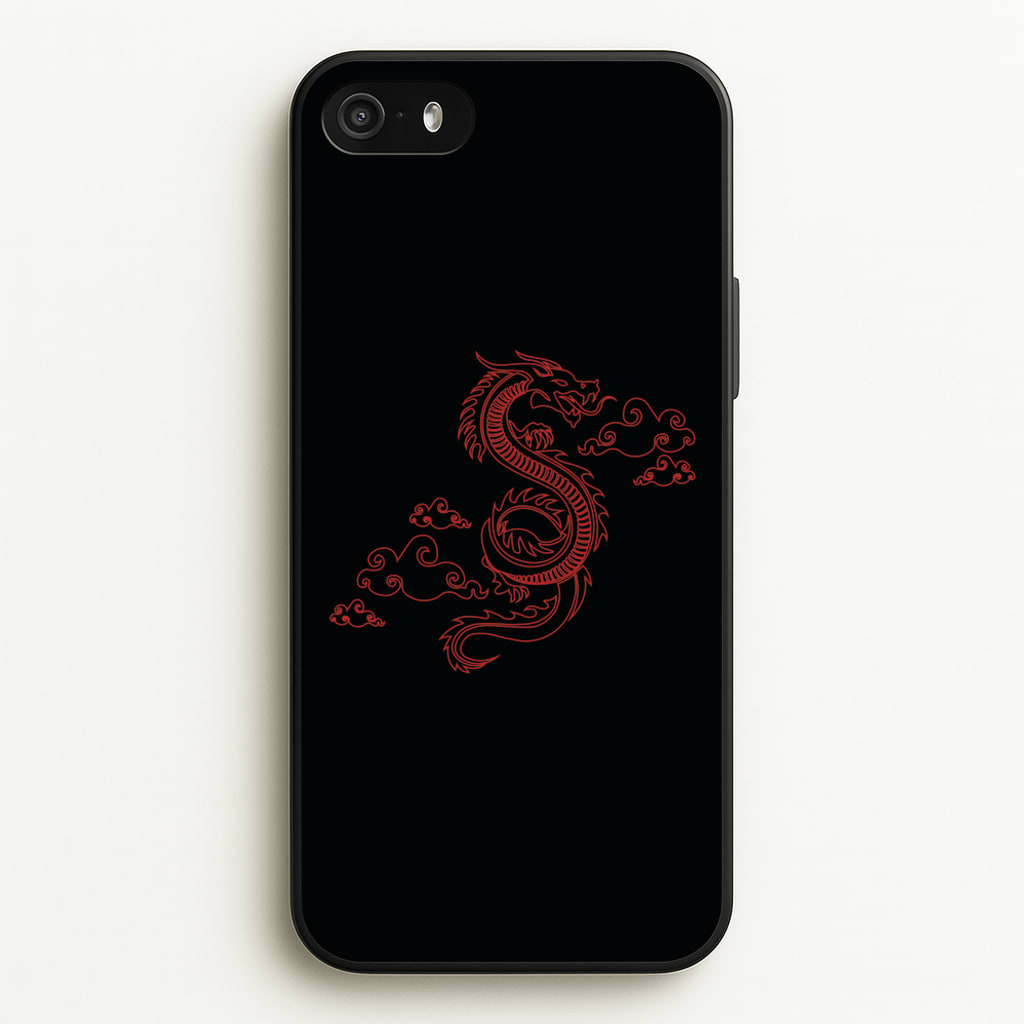 Red - Dragon Patterns - Dragon Patterns Phone Case for iPhone 5 / 5s / SE 2016