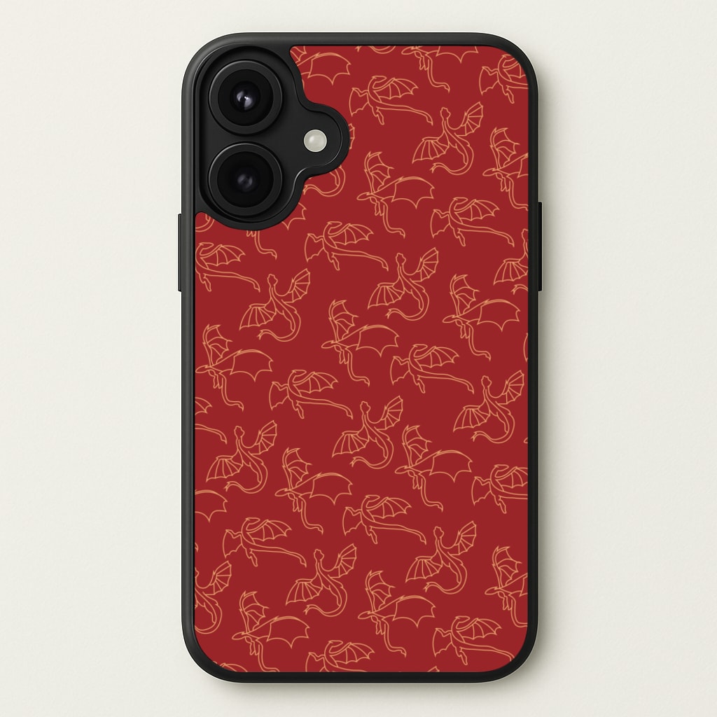 Flying Dragons - Dragon Patterns Phone Case for iPhone 17