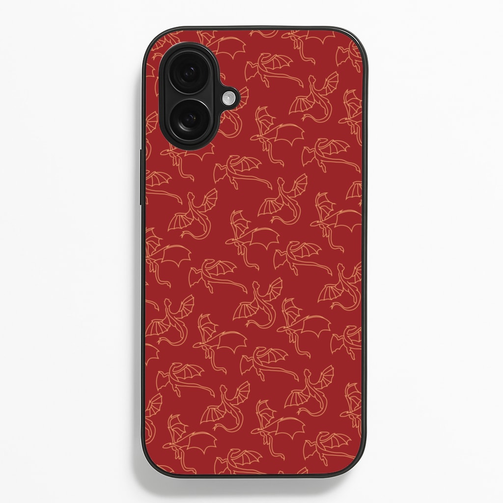 Flying Dragons - Dragon Patterns Phone Case