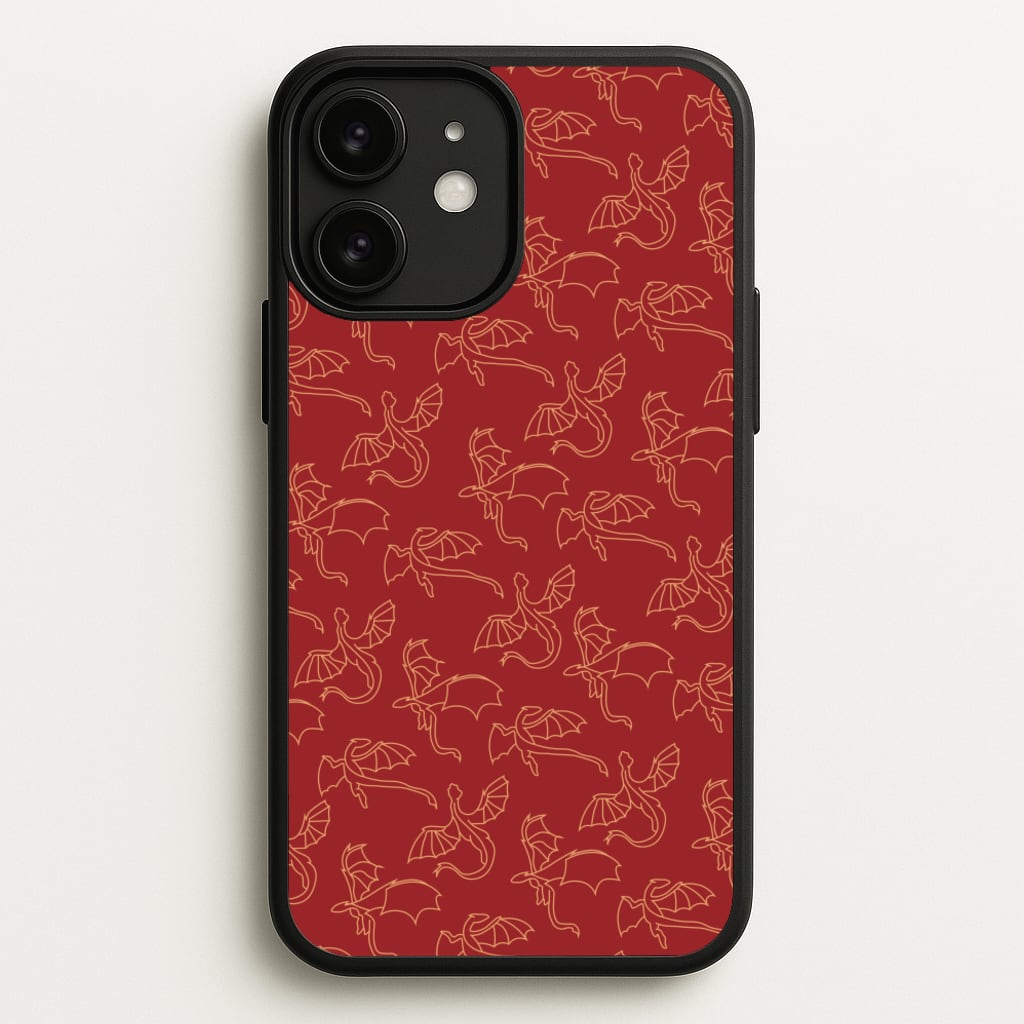 Flying Dragons - Dragon Patterns - Dragon Patterns Phone Case for iPhone 11