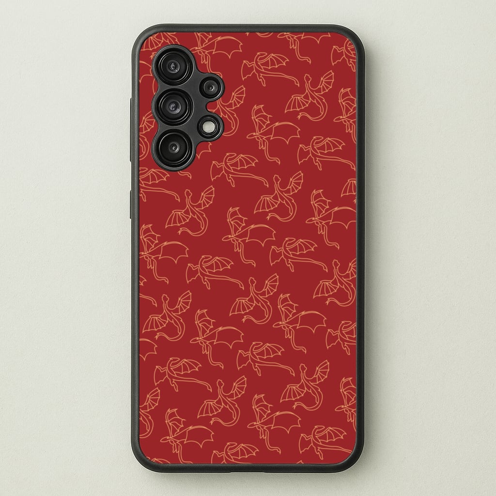 Flying Dragons - Dragon Patterns - Dragon Patterns Phone Case for Galaxy A13