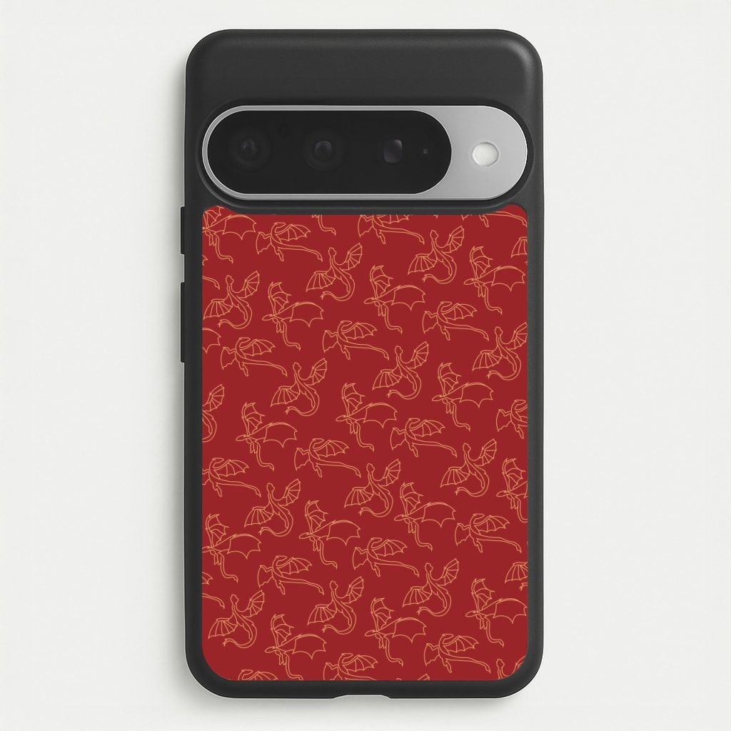 Flying Dragons - Dragon Patterns Phone Case for Google Pixel 10 Pro XL