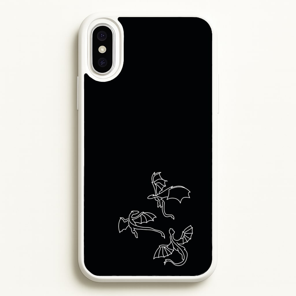 Three Dragons - Dragon Patterns - Dragon Patterns Phone Case for iPhone XS Max