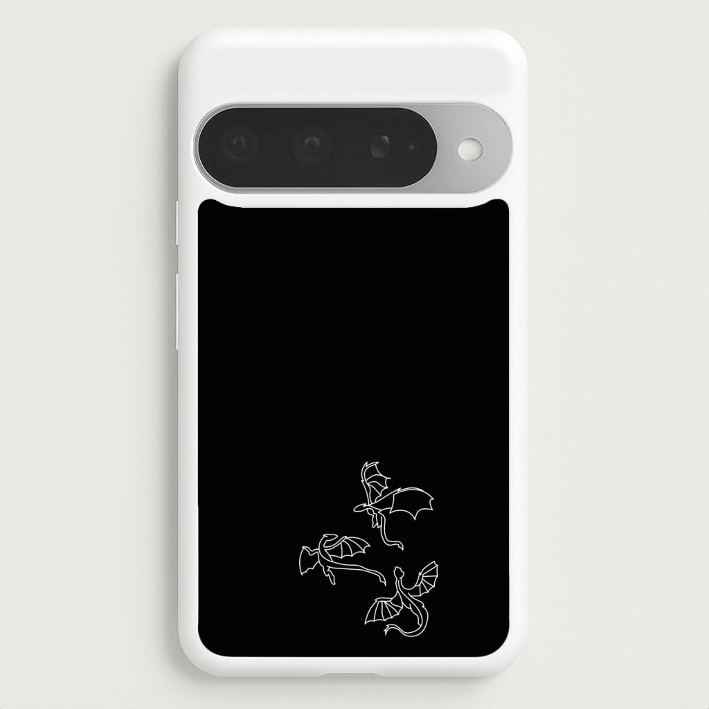 Three Dragons - Dragon Patterns Phone Case for Google Pixel 10 Pro XL