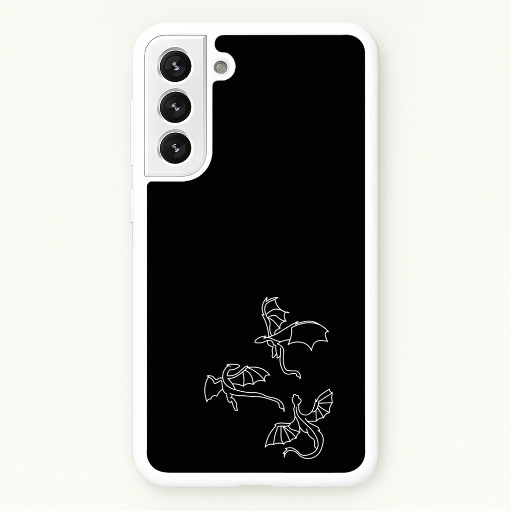 Three Dragons - Dragon Patterns - Dragon Patterns Phone Case for Galaxy S21