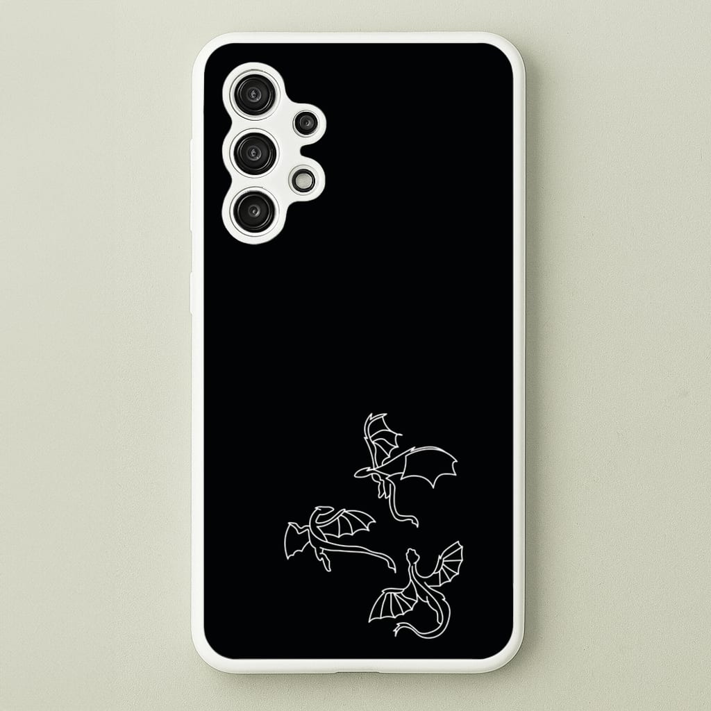 Three Dragons - Dragon Patterns - Dragon Patterns Phone Case for Galaxy A13